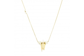 Collier Lumière Rock Blanc