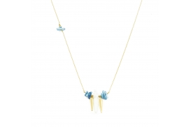 Collier Lumière Rock Turquoise