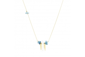 Collier Lumière Rock Turquoise