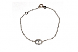 Bracelet Fin Maillon Argent 