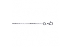 Chaîne Forçat Collier Argent 45 cm